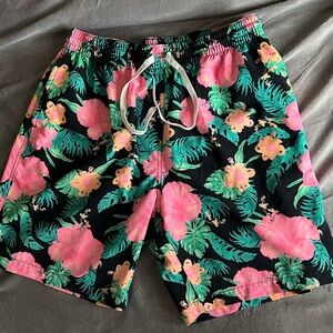 Chubbies floral swim trunks